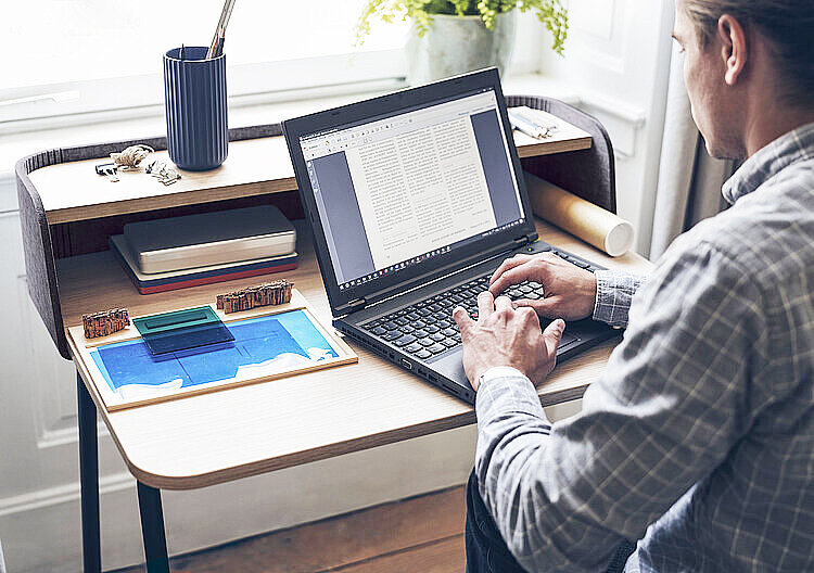 Ein mögliches Home-Office Setup